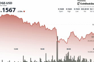 Dogecoin Drops 8% but Shows V-Shaped Recovery in Boost for Bulls
