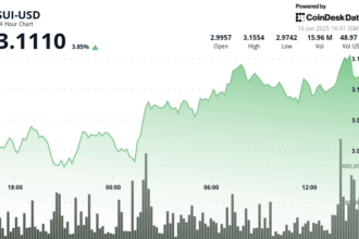 SUI Is ‘On the Edge of a New Run Towards Highs,' Says Crypto Analyst Michaël Van De Poppe