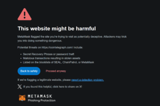 Cointelegraph Hit by Front-End Exploit, Fake Phishing Airdrop Pop Up on Website