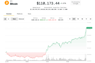 Bitcoin Climbs Above $110K, 'At Crossroads' for Next Major Move
