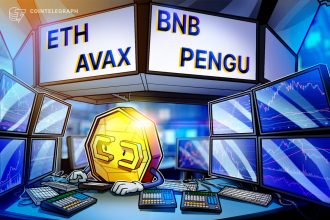 Altcoin rally led by ETH, BNB, AVAX, PENGU likely if Bitcoin range break occurs