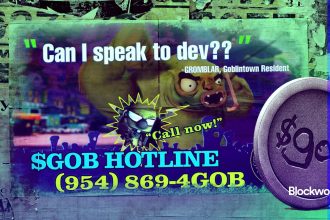 Goblintown launches hotline to complain about its memecoin