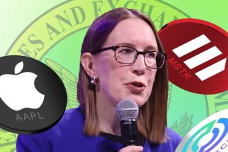 Even SEC’s Hester ‘Crypto Mom’ Peirce says tokenised stocks are securities