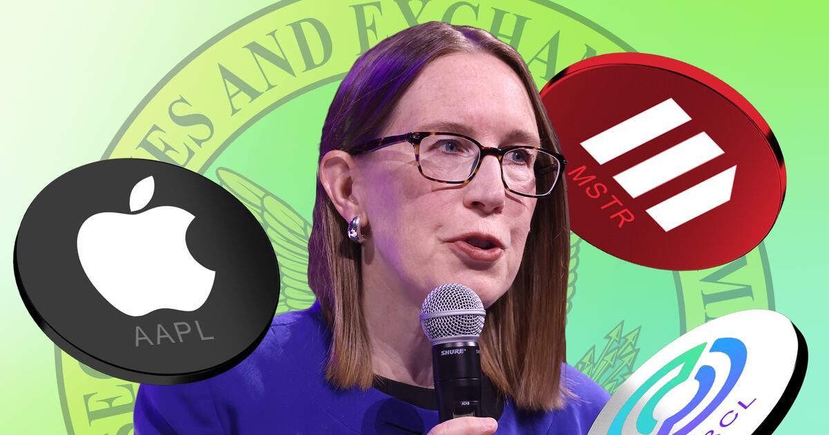 Even SEC’s Hester ‘Crypto Mom’ Peirce says tokenised stocks are securities