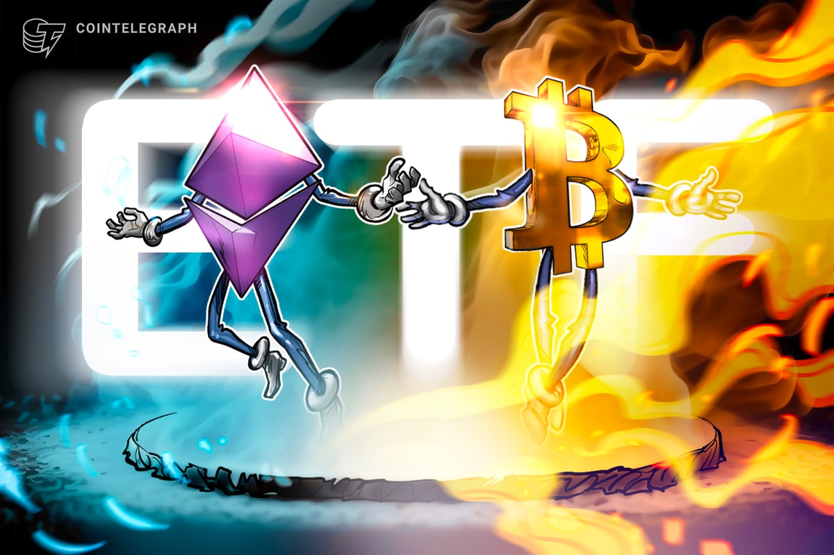 Spot Bitcoin ETFs see second-largest outflow, Ether ETFs end 20-day streak